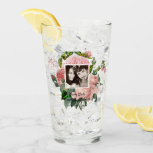 Recién casados Rosas rosadas botánicas floral FOTO