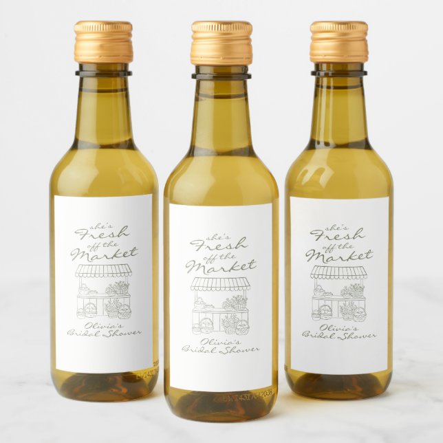 Recién llegada del mercado: Despedida de soltera (Botellas)