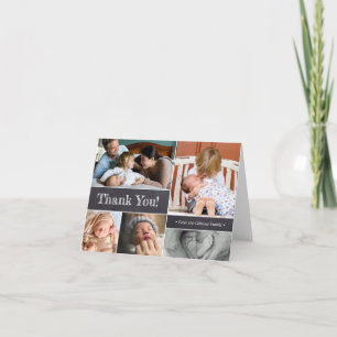 Recién nacido de fotos familiares Anuncio de nacim