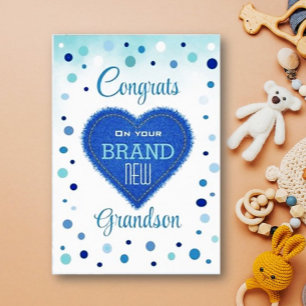 ¡recién nacido! Felicitaciones al nieto nuevo