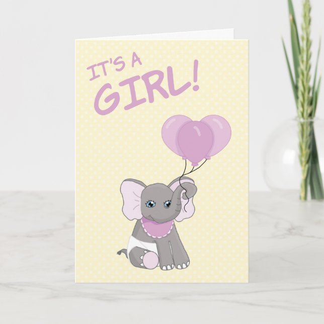 Recién nacido Felicitaciones Tarjeta para bebé (Anverso)