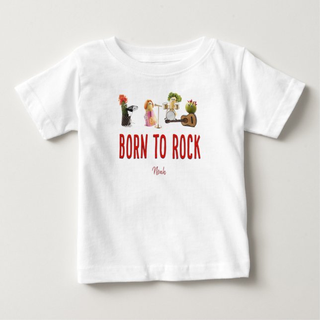 Recién nacido recién nacido de una linda camiseta  (Anverso)