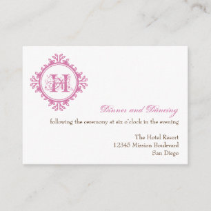 Recinto de la recepción nupcial del rosa del