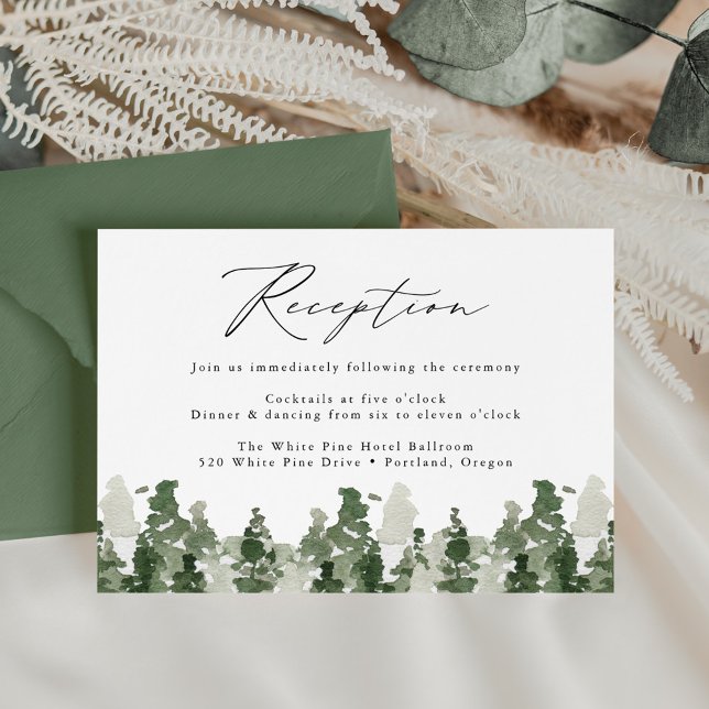 Recinto de recepción de boda en bosque de pino rús (Subido por el creador)