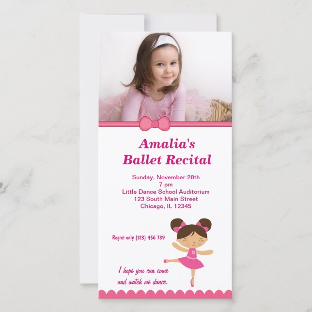 Recital de ballet (Anverso)