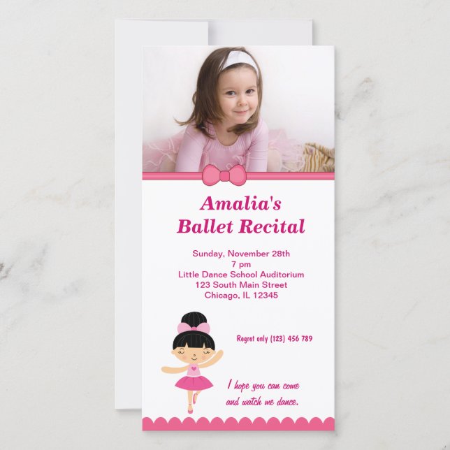 Recital de ballet (Anverso)