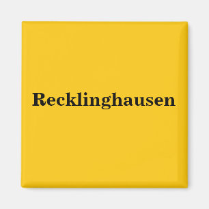 Recklinghausen imán escudo oro Gleb