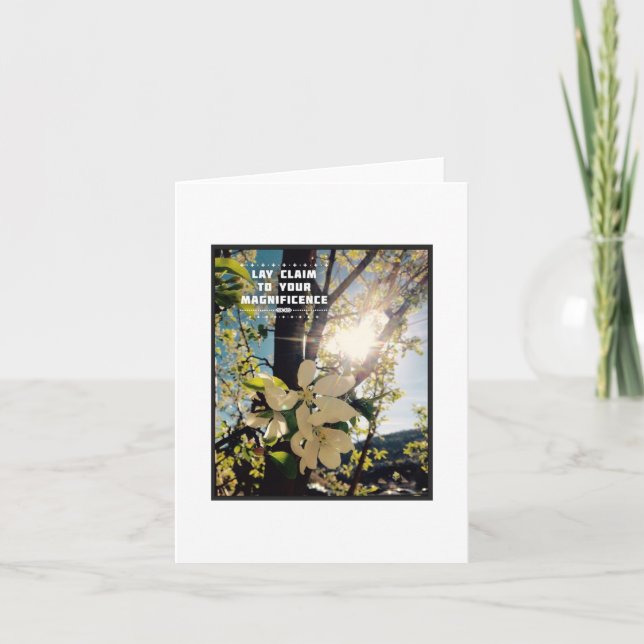 Reclama tu tarjeta de nota de magnificación - inte (Anverso)