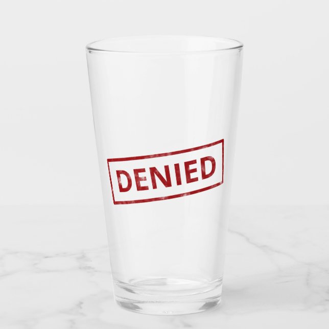 Reclamación de seguro rechazada Tumbler (Anverso)