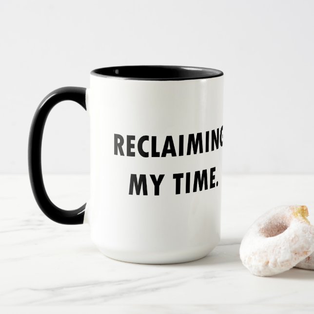 RECLAMAR MI taza del TIEMPO (Con donut)
