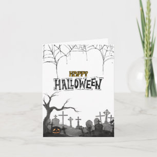 Recogida de tarjetas de felicitación de Halloween
