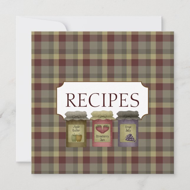 Recogida de tarjetas de intercambio de recetas por (Anverso)