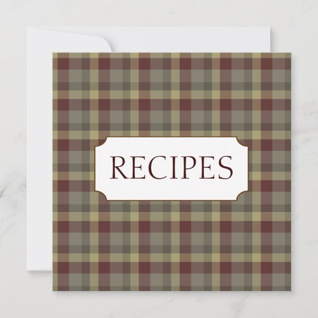 Recogida de tarjetas de intercambio de recetas por (Anverso)