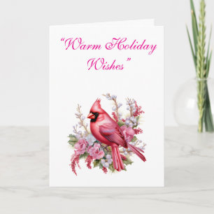 Recogida de tarjetas de Navidades rosados con eleg