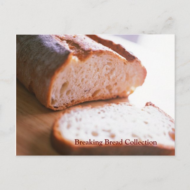Recogida de tarjetas de recetas de pan para cortar (Anverso)