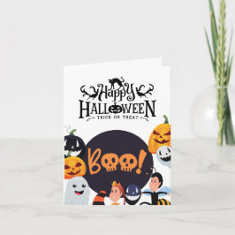 Recogida de tarjetas de saludo de Halloween - Cute