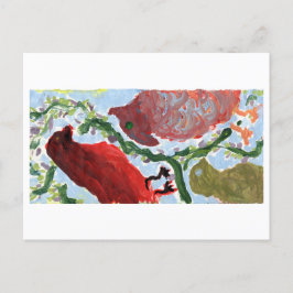 Recolección de cardenales (?) postal