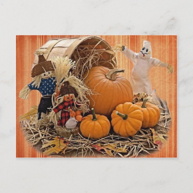 Recolección de escarabajos y postal fantasma (Anverso)