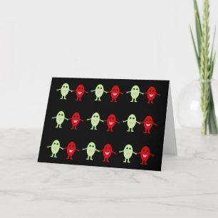 Recolección De La Tarjeta De Saludo De Uvas