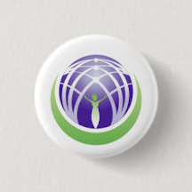 Recolecte el botón global del logotipo de la