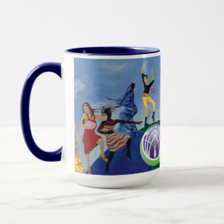 Recolecte la taza de café de las mujeres