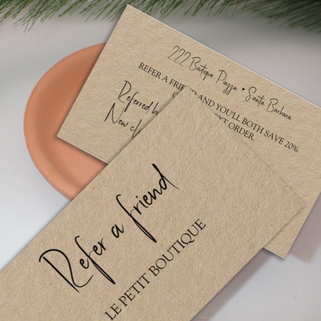 Recomendación Cliente remite una tarjeta de referencia de Kraft  (Subido por el creador)