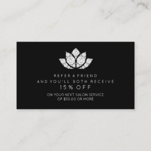 Recomendación Diamante blanco Lotus wow del negro de la tarjeta