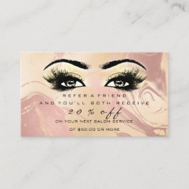 Recomendación Extensión de latigazos de Mármol de la tarjeta de 