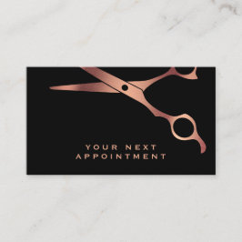 Recomendación Tarjeta de cita para salón de belleza de cabello n