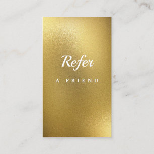 Recomendación Tarjeta de Referencia de Elegant Salon & Spa