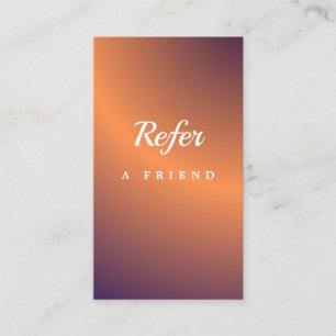 Recomendación Tarjeta de Referencia de Elegant Salon & Spa