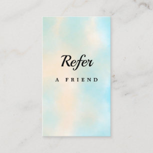 Recomendación Tarjeta de Referencia de Elegant Salon & Spa