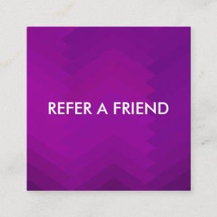 Recomendación Tarjeta de Referencia de Lujo Moderno para Salón y
