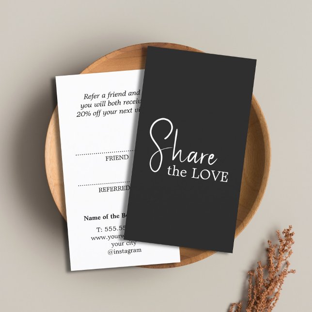 Recomendación Tarjeta de Referencia Simple y Elegante en Blanco  (Subido por el creador)