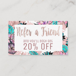 Recomendación Tarjeta floral subió acuarela femenina de la