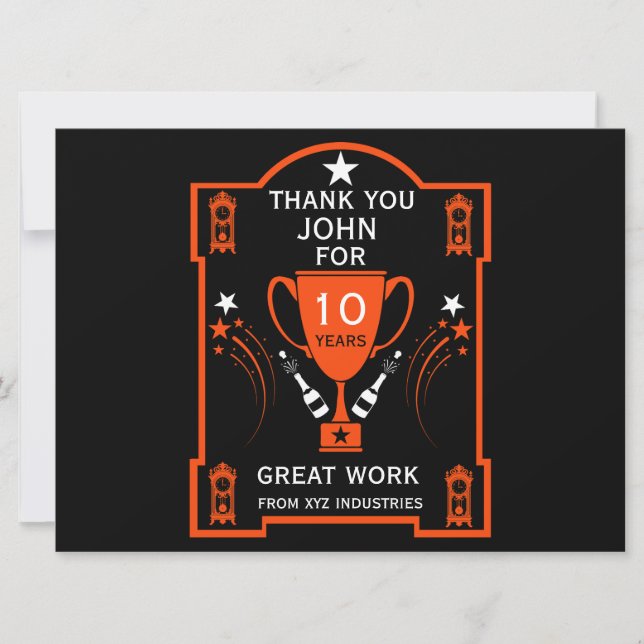 Reconocimiento del servicio de empleo a largo plaz (Anverso)