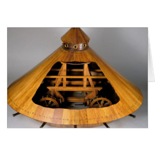Reconstrucción del modelo del diseño de da Vinci