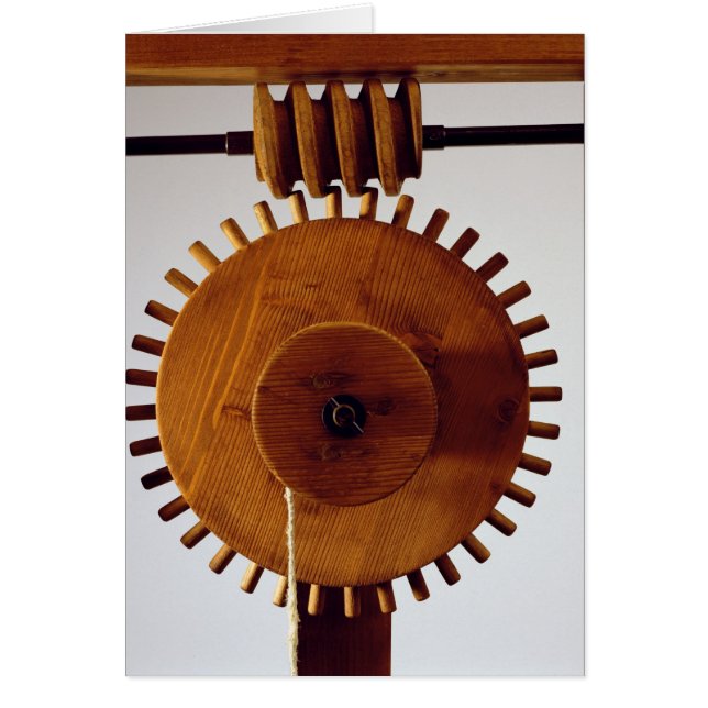 Reconstrucción modelo del diseño de da Vinci (Frente)