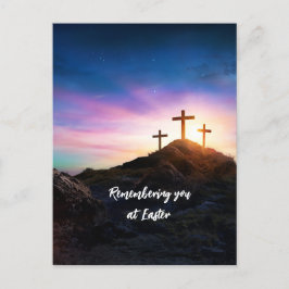Recordando el texto editable de Pascua postal