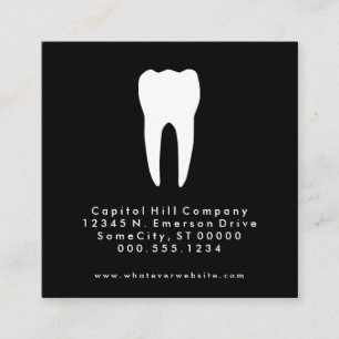 recordatorio cuadrado de la cita del dentista