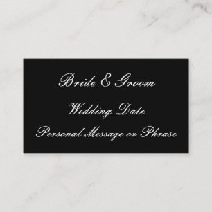 Recordatorio de boda Insertar para invitaciones o