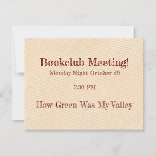 Recordatorio de Bookclub