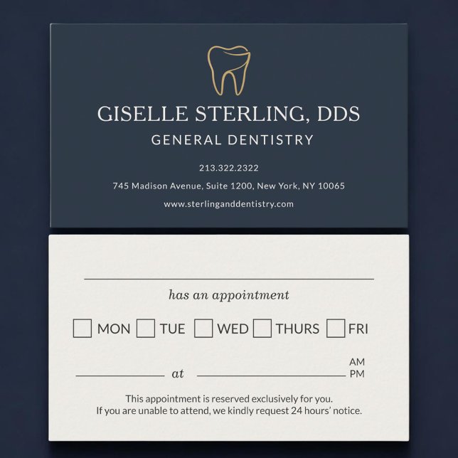 Recordatorio de cita de odontología dental (Subido por el creador)