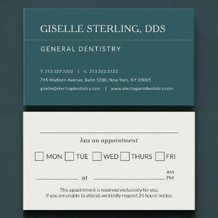 Recordatorio de Cita Dental con el Dentista