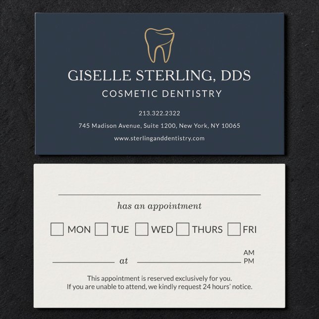 Recordatorio de cita dental cosmética (Subido por el creador)