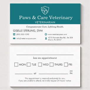 Recordatorio de Cita Veterinaria para Animales