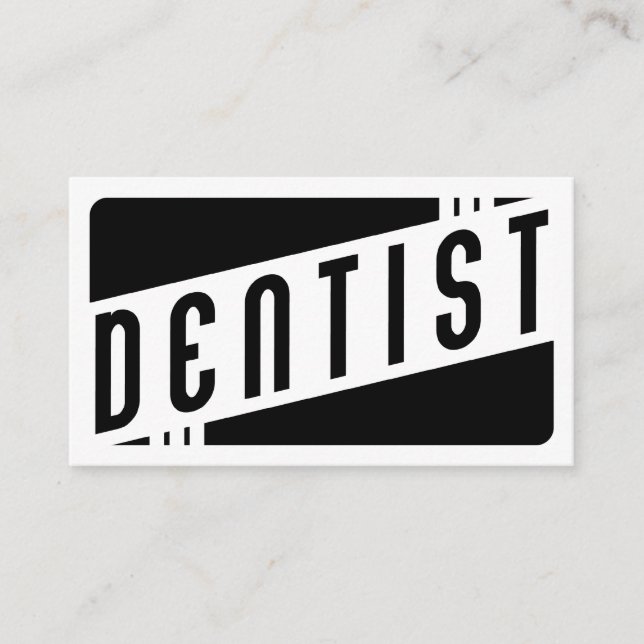 recordatorios de citas de dentista retro (Anverso)