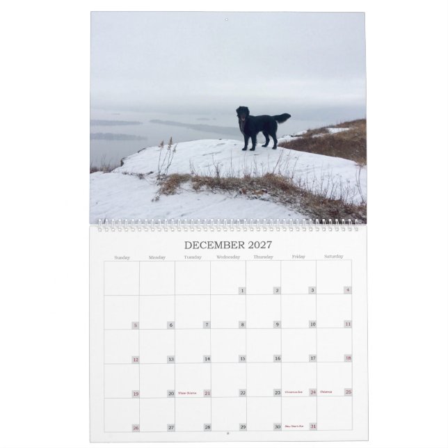 Recorrido con el calendario Hazel 2022 (Dec 2027)