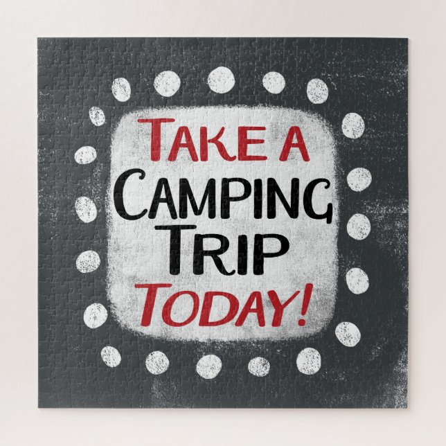 Recorrido de campamento hoy rompecabezas de Jigsaw (Vertical)