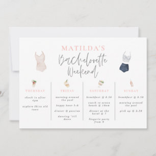 Recorrido de fin de semana de copas acuáticas